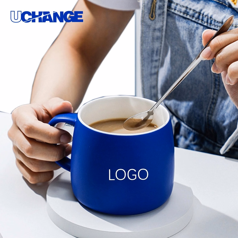 Ceramic Breakfast Milk Coffee Mug Container (16oz)