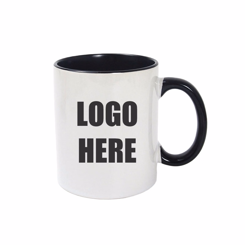 Custom 12 Oz Color Ceramic Mug
