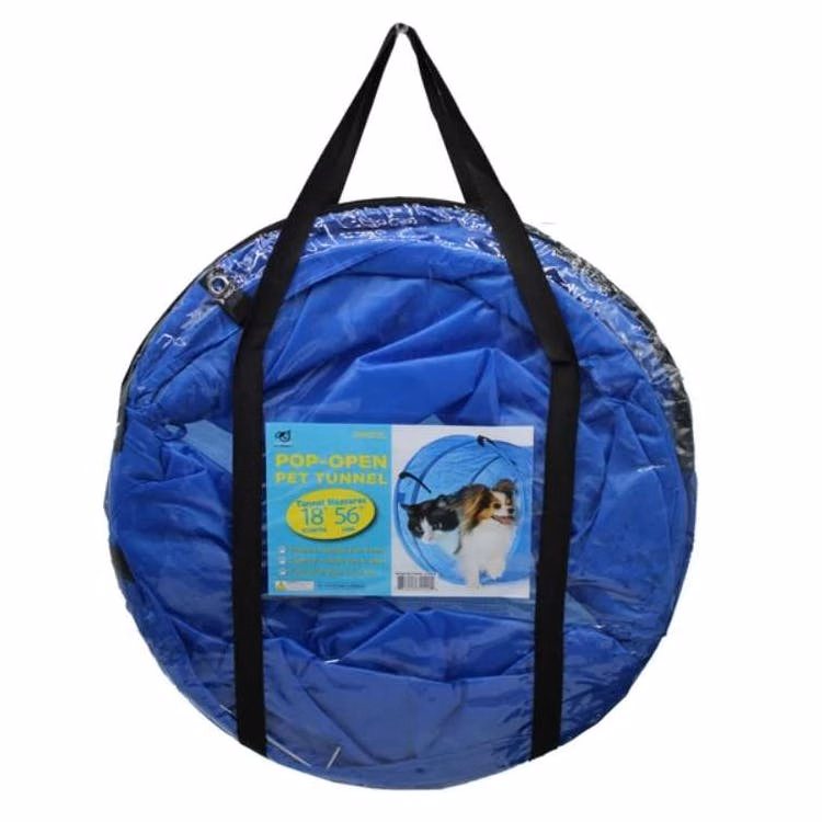 Pop-Up Pet Play Tunnels - Blue