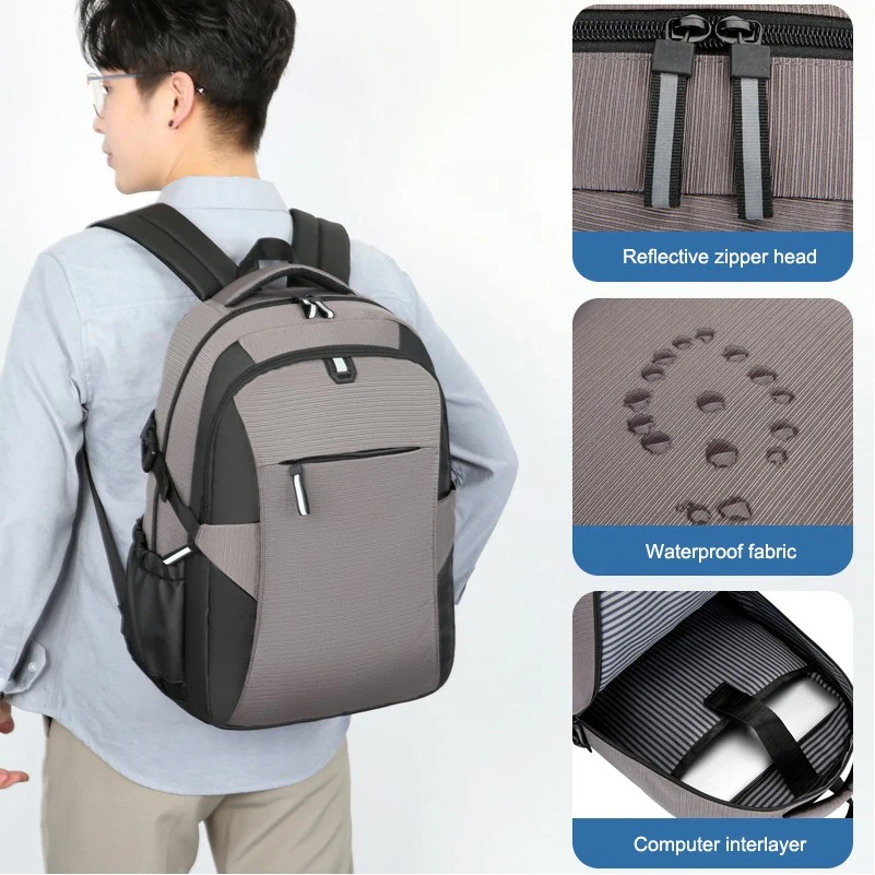 Front Zipper Pocket Business Laptop Backpack, 15.6-Inch Laptop/Tablet, Lightweight 1