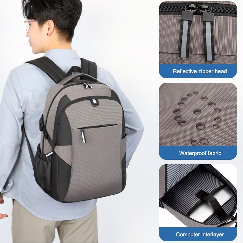 Front Zipper Pocket Business Laptop Backpack, 15.6-Inch Laptop/Tablet, Lightweight