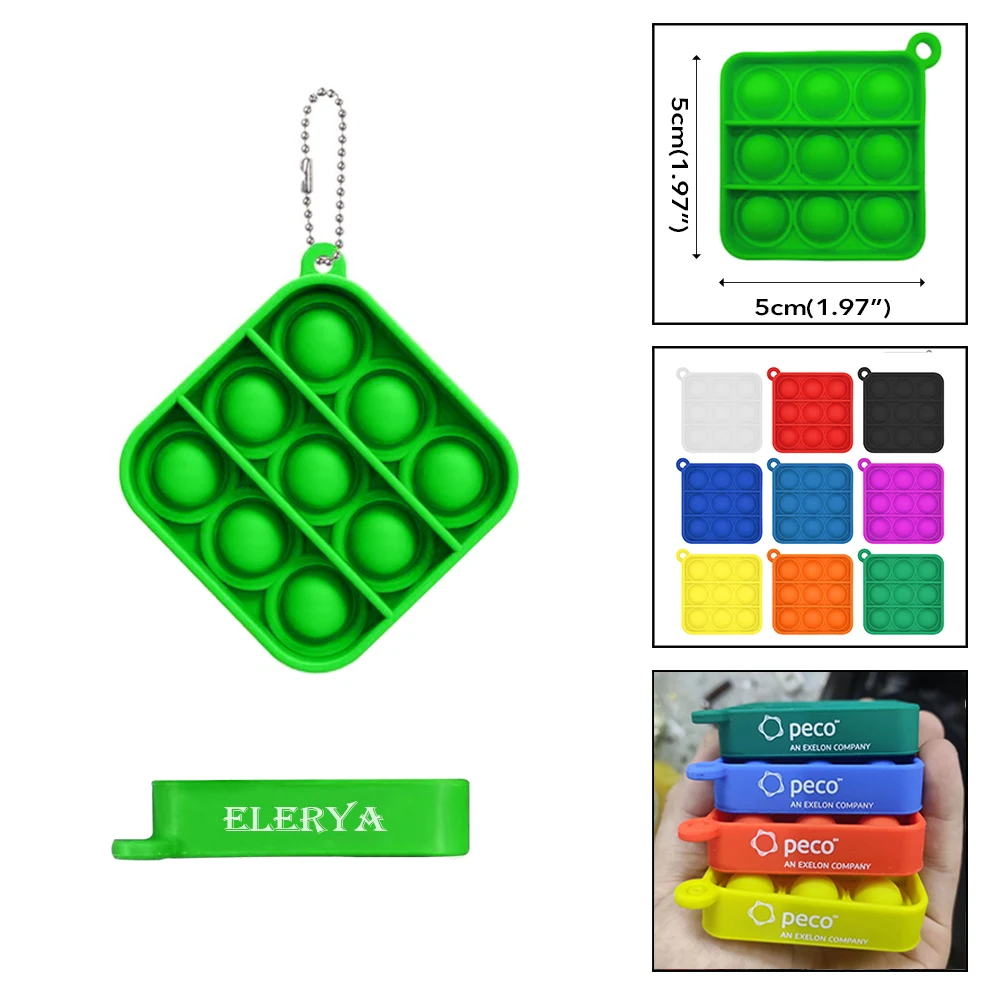 Bubble Fidget Popper with keychain 1