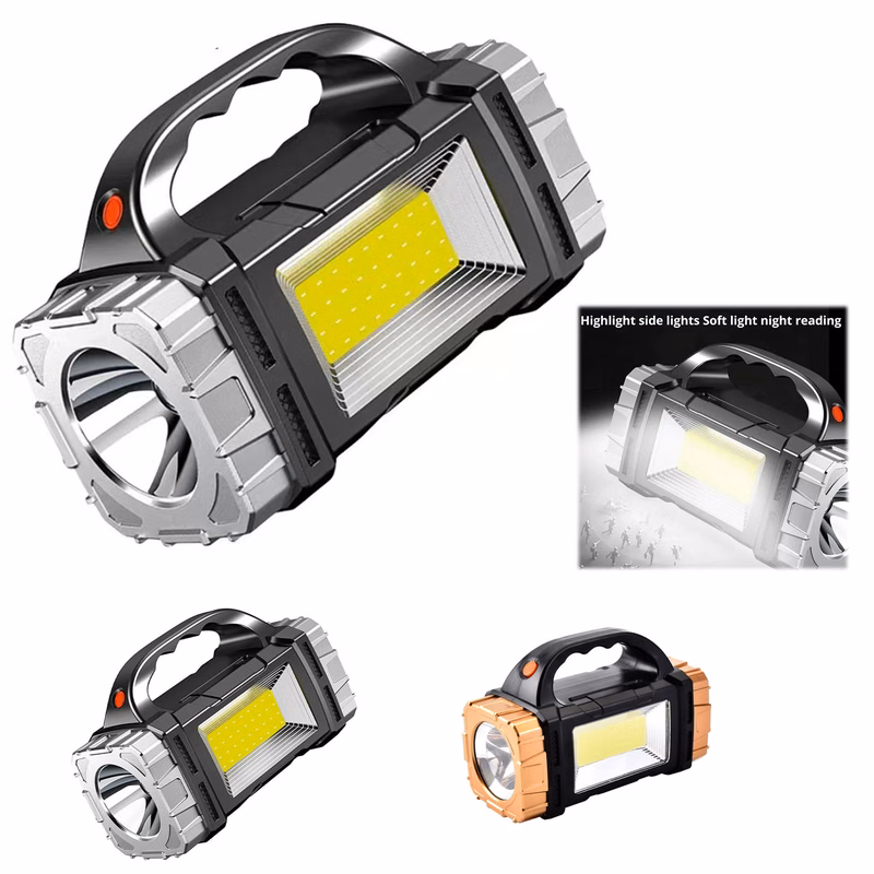 High Power Rechargeable LED Flashlight