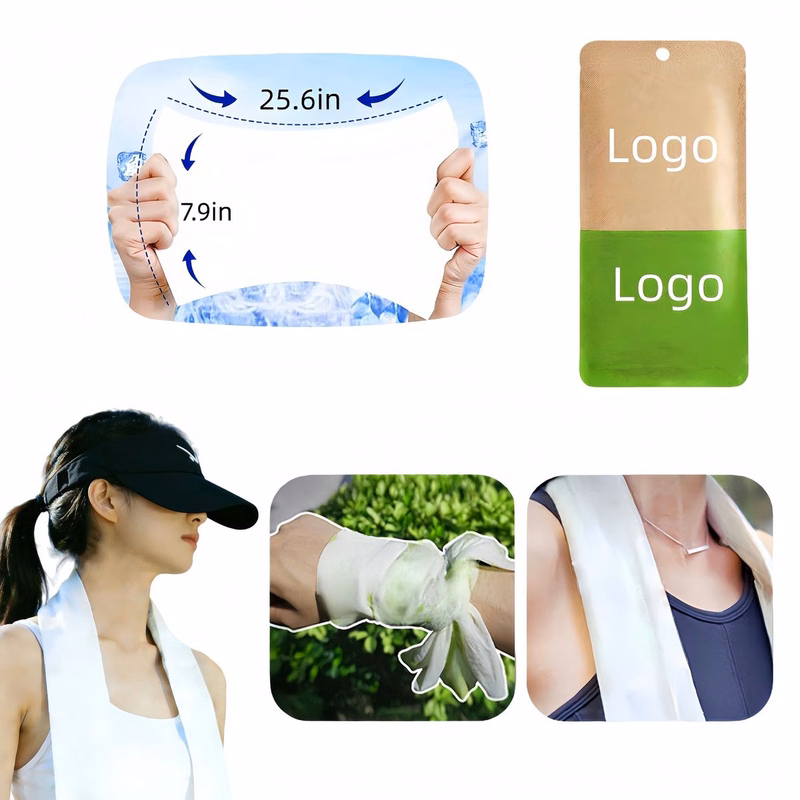 Cooling Sweat Removing Portable Wipes