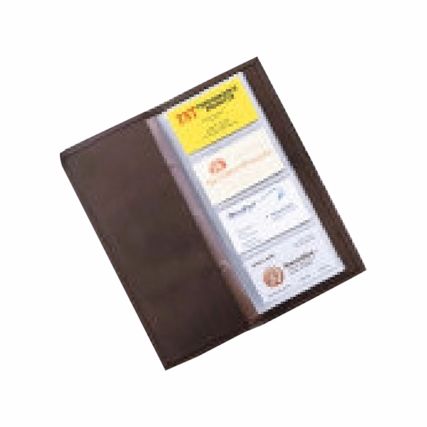 Leather Business Card File