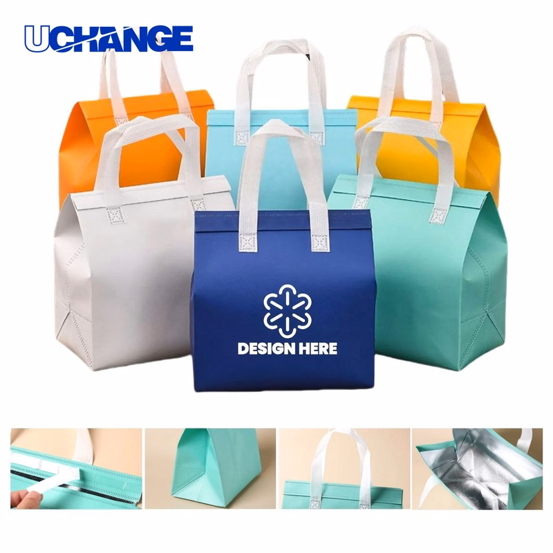 Disposable Insulated Takeout Bag for Food