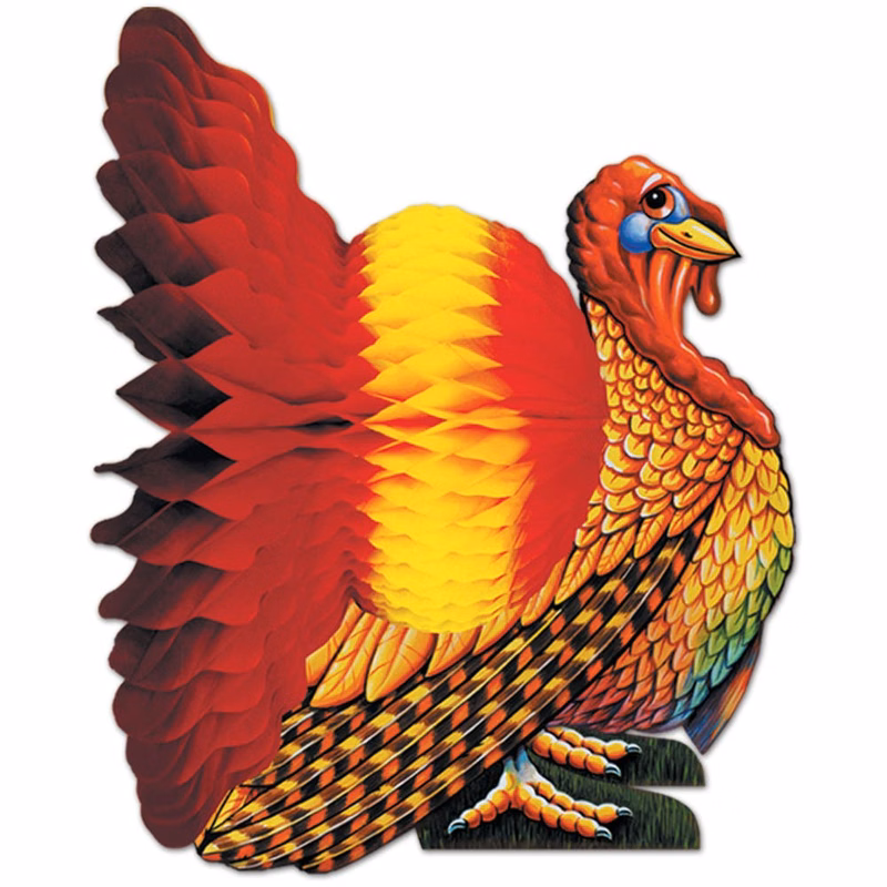 Turkey Centerpieces - 12"
