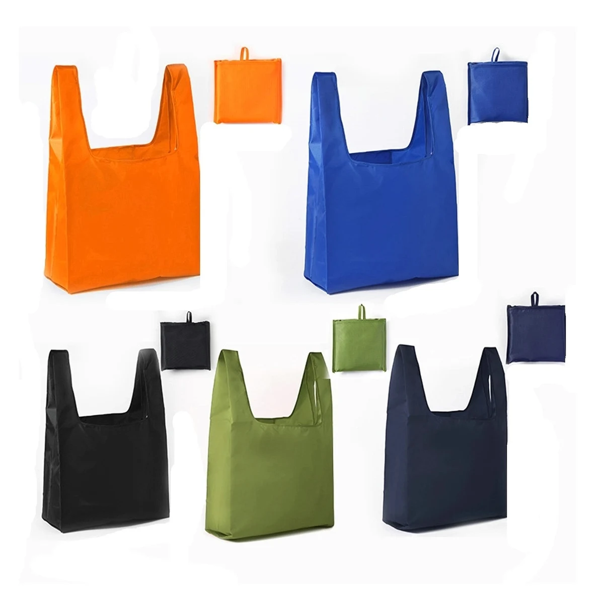 Reusable Foldable Shopping Tote Bags 1