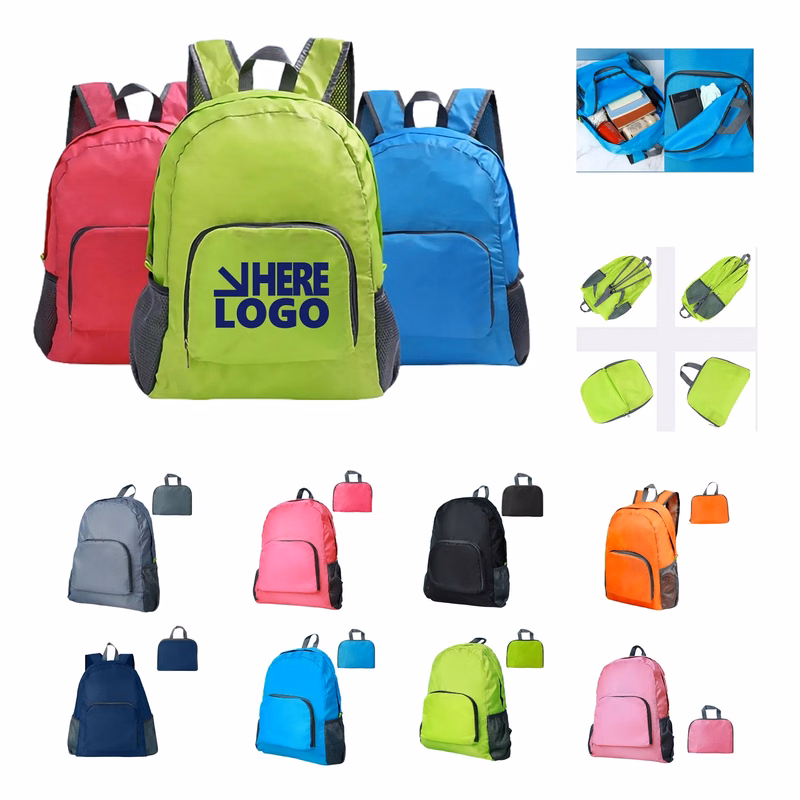 Travel Lightweight Foldable Waterproof Backpack MOQ50