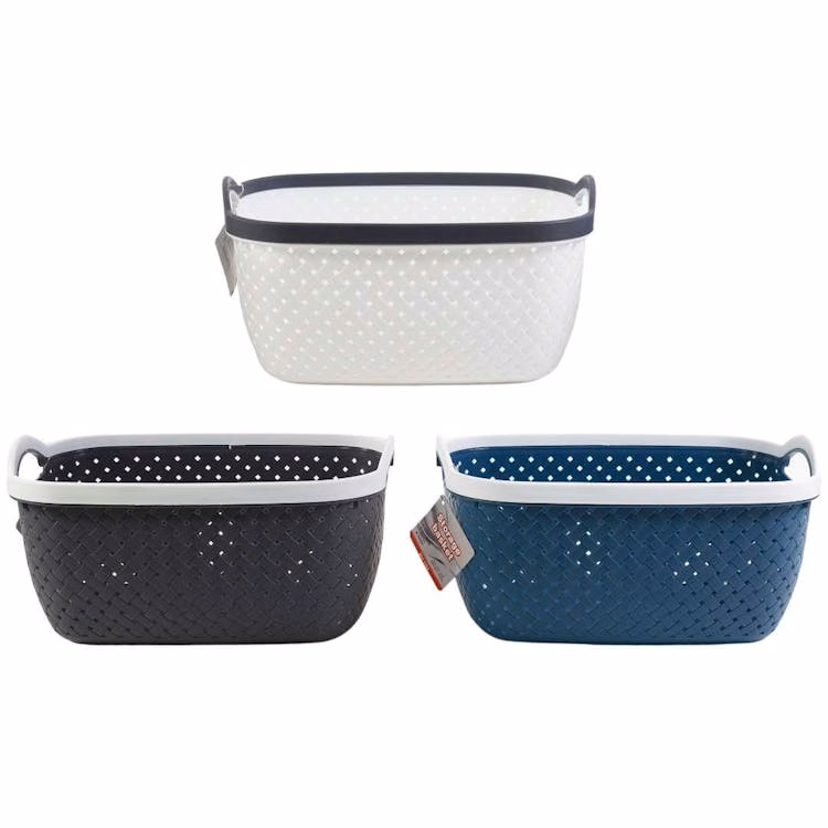 Rectangular Storage Baskets - Assorted Colors