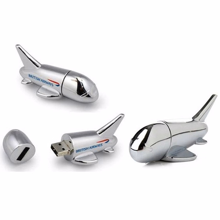 Metal Aircraft USB Flash Drive 4GB