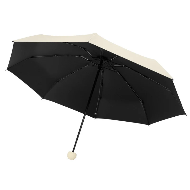 Custom 6-Rib Ultra-Light Mini Capsule UV Protection Umbrella (No Case Included) 1