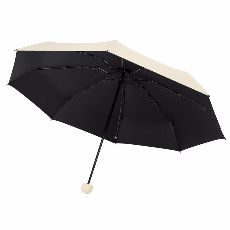 Custom 6-Rib Ultra-Light Mini Capsule UV Protection Umbrella (No Case Included)
