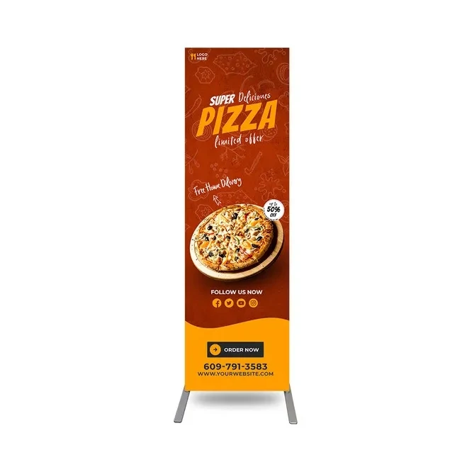 Economy EZ Extend Fabric Display Stand (2.5ft x 6.5ft) 1