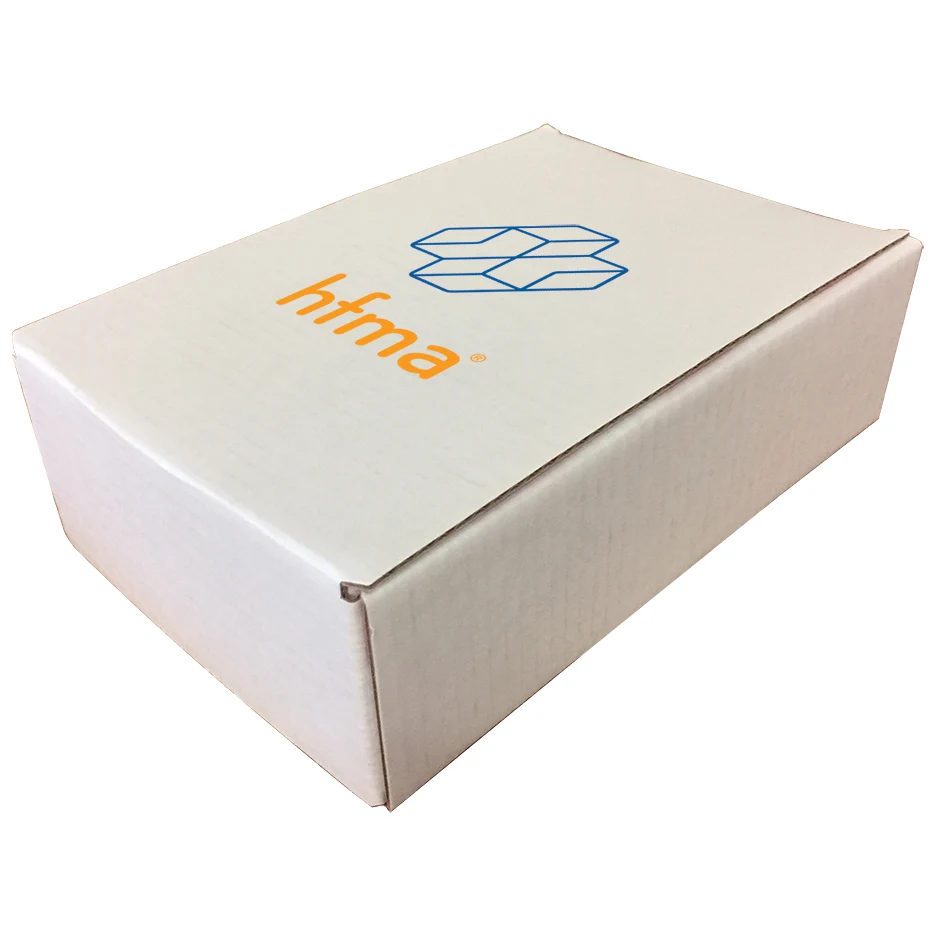 4" x 6 1/2" x 2" - E-Flute Outside Tuck Box 1
