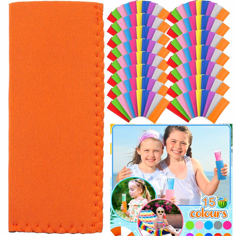 Reusable neo Insulator Ice Cream Bar Holder Sleeves Bag
