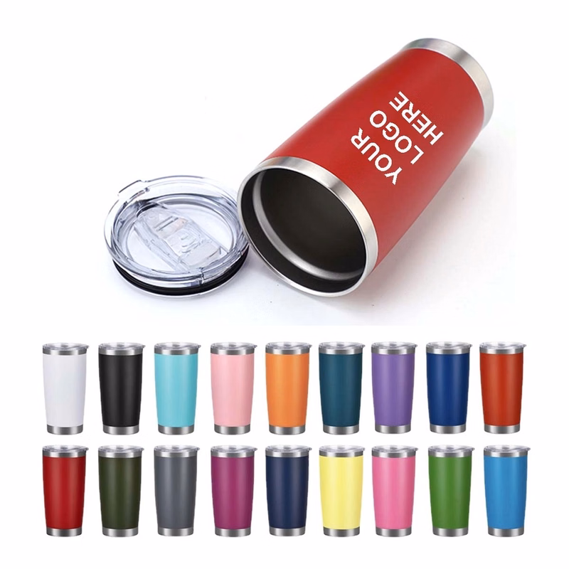 20 Oz. Stainless Steel Travel Mug With Lid