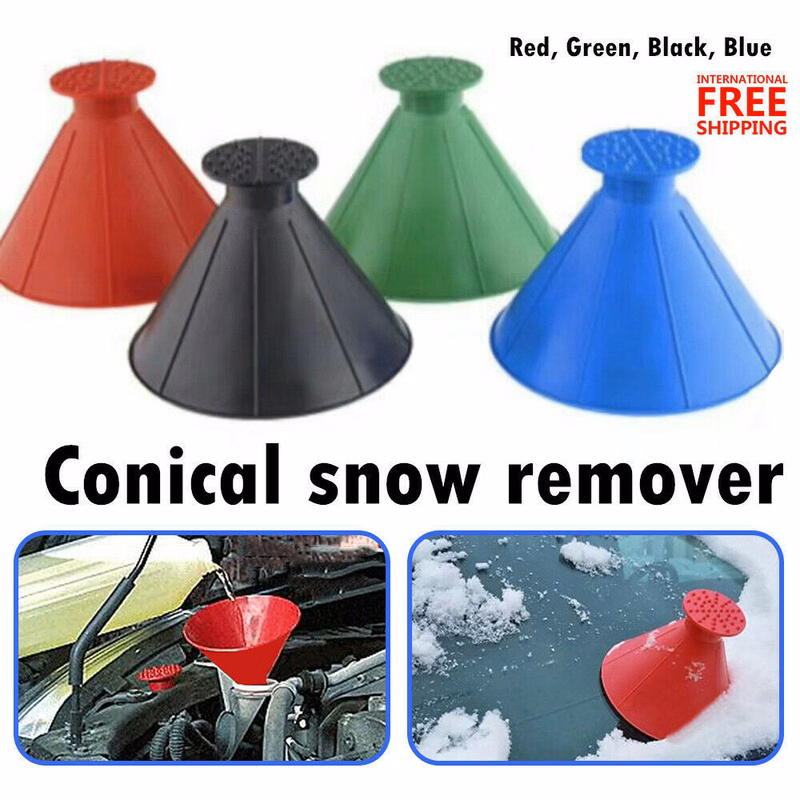 Ice Scraper A Round/ Conical Snow Remover