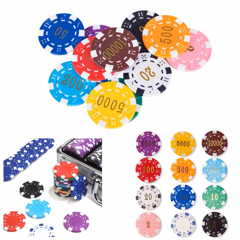 UV Printing Custom Poker Chips MOQ100