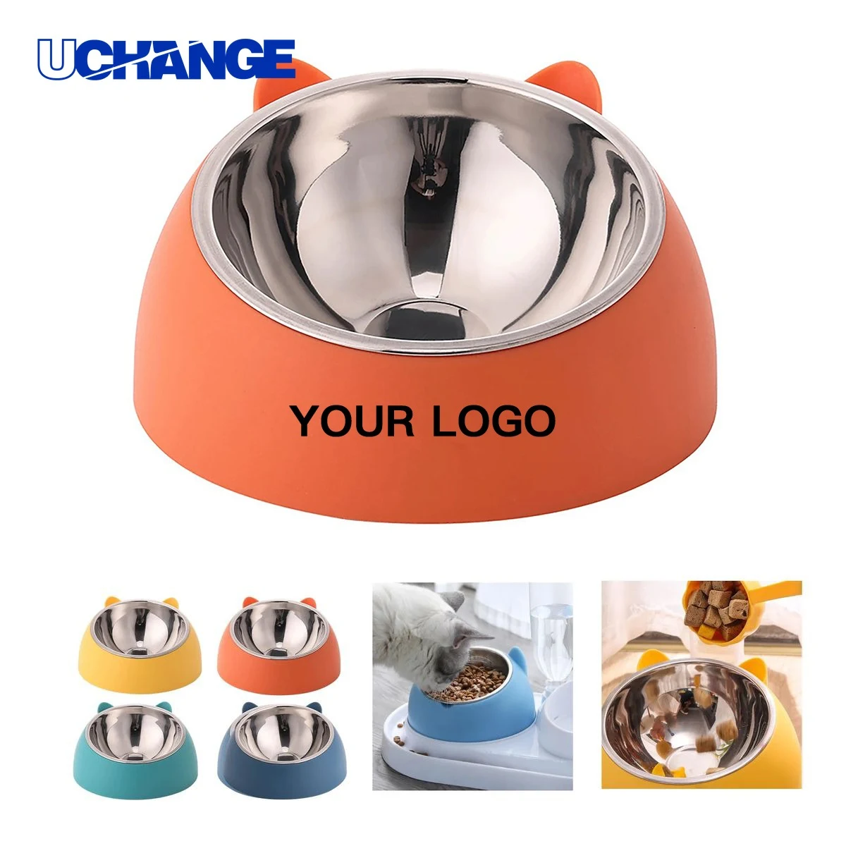 Durable Pet Food Bowl with Scoop 1