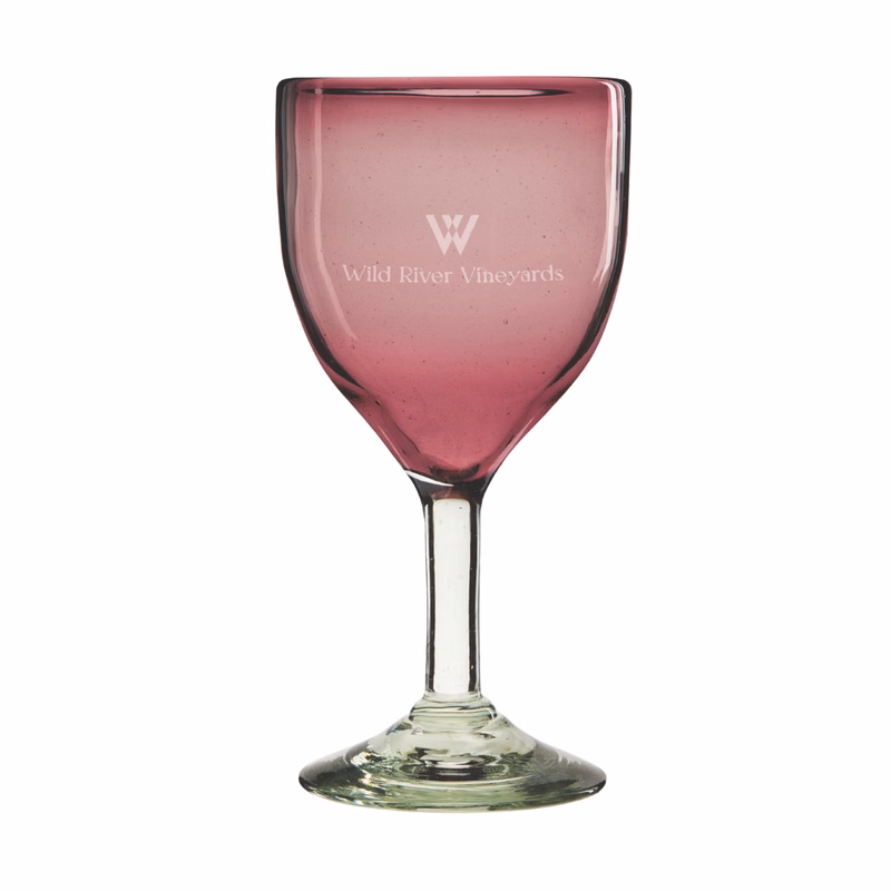 Twine Living® Rosado Stemmed Wine Glass, set of 2