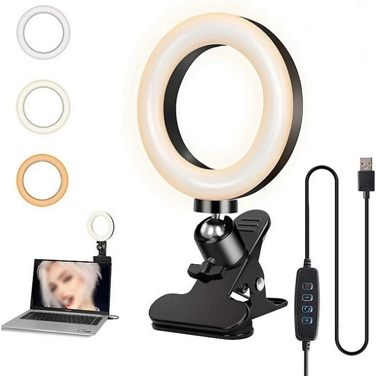 Professional Rechargeable Selfie Ring Light 1
