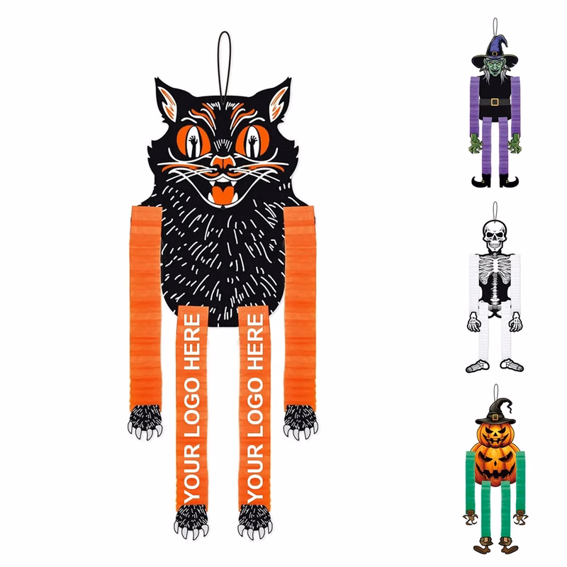 Halloween Wall Paper Hanging Decoration
