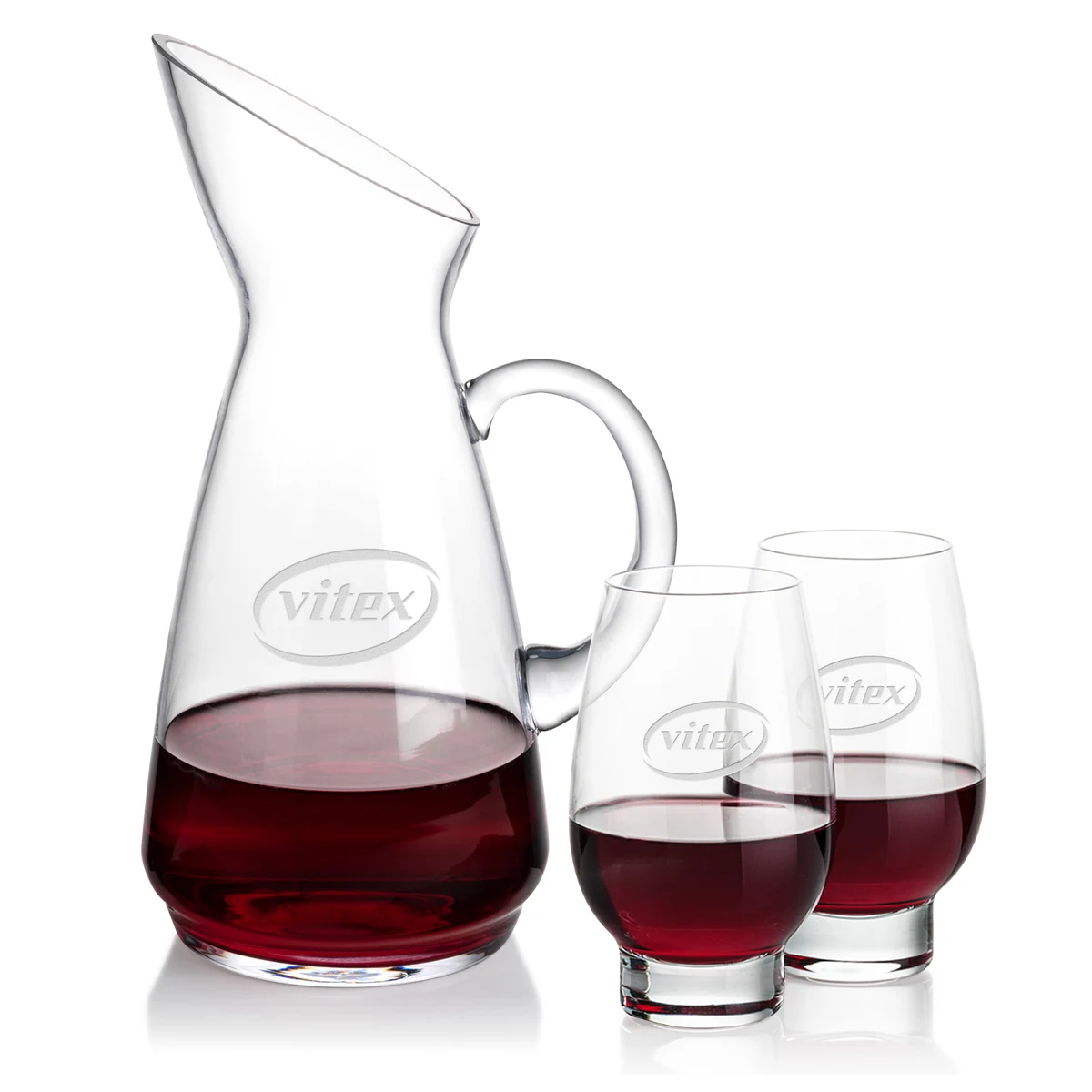 Taroni Carafe & Glenarden Stemless Wine 1