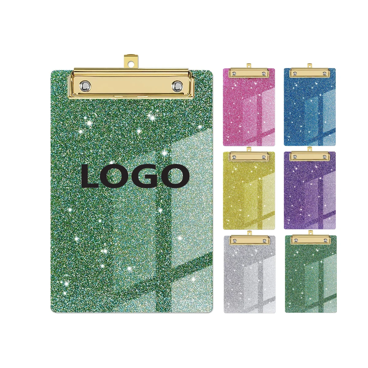 Glitter Acrylic Clipboard 1