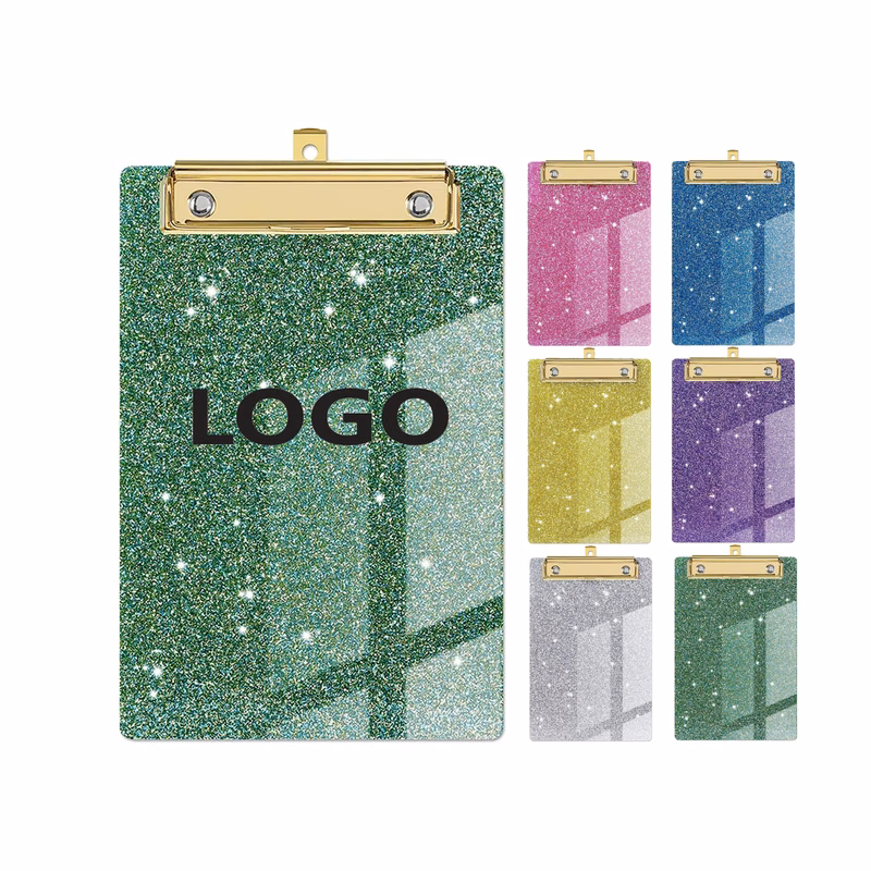 Glitter Acrylic Clipboard