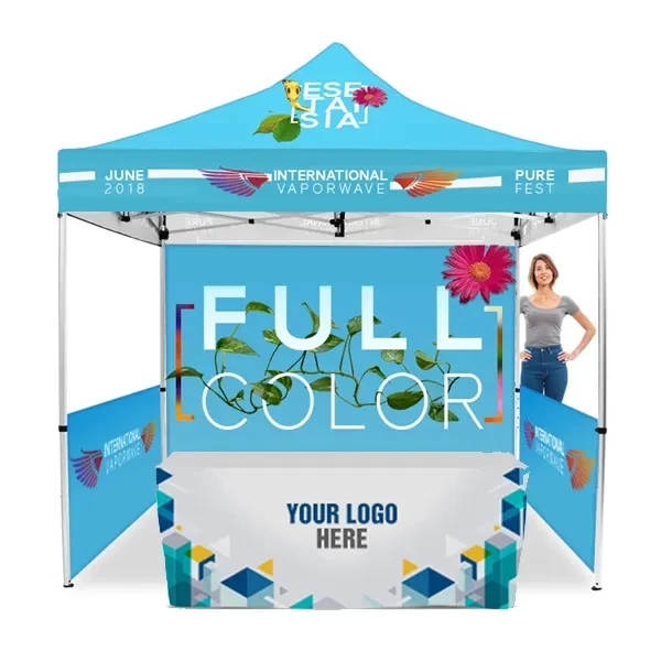 10'x10' Pop Up Canopy Trade Show Advertising Tent 1