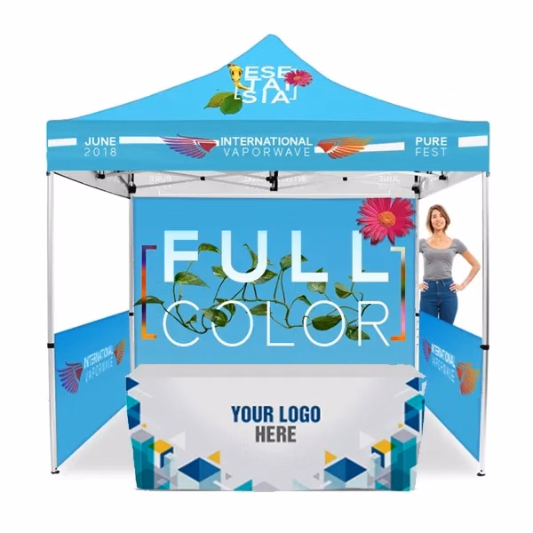 10'x10' Pop Up Canopy Trade Show Advertising Tent