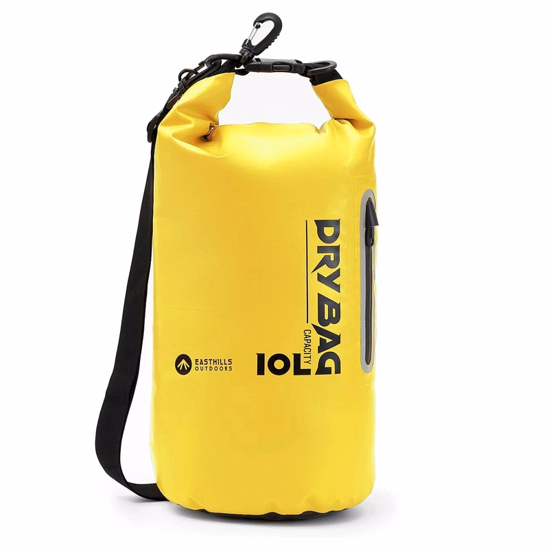 Custom 10L Water Resistant Dry Bag with Single Strap