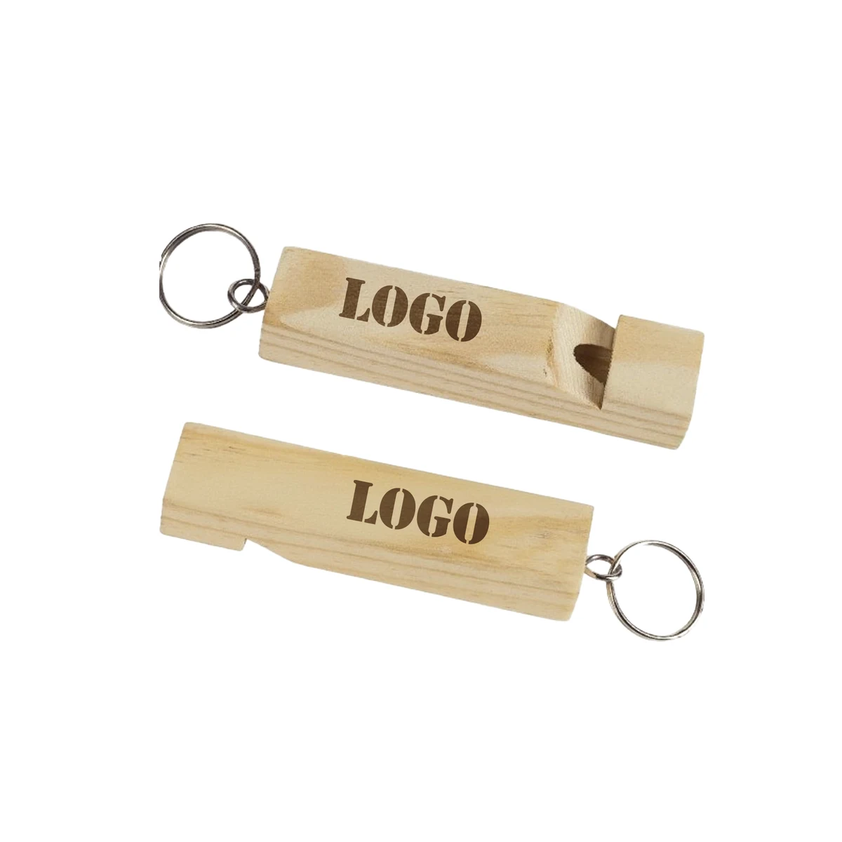 Mini Train Whistle Keychain 1