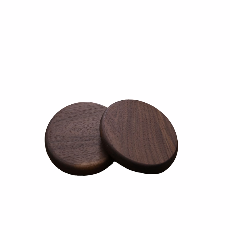Black Walnut Coaster - Flat style