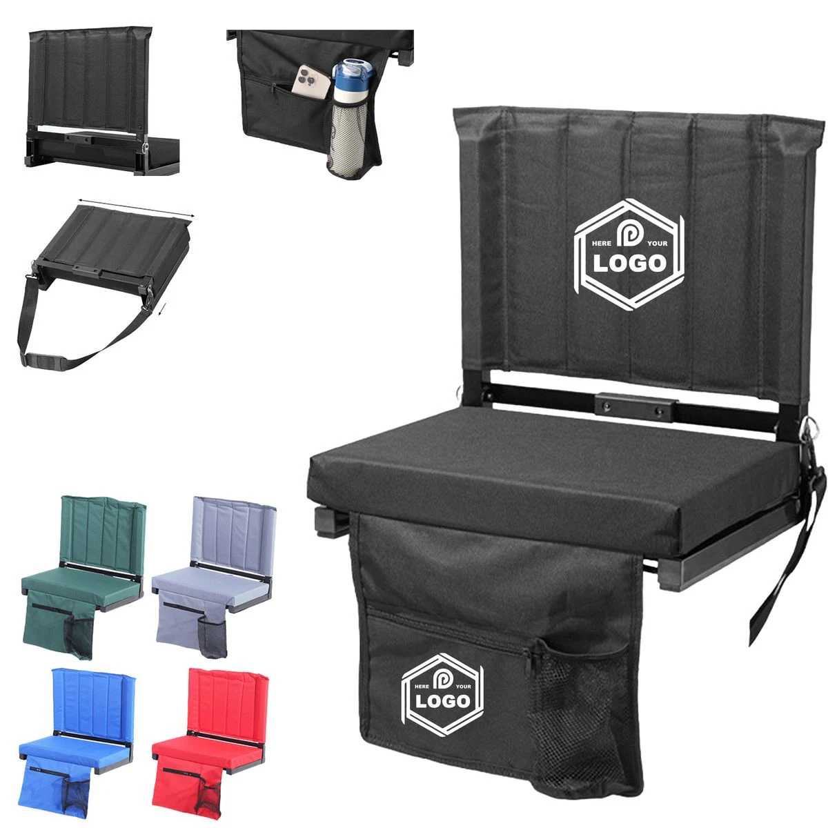Padded Collapsible Bleacher Stadium Seats 1