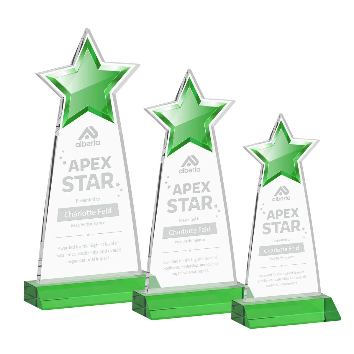 Starlite Award - Green 1