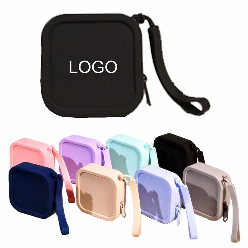 Small Square Silicone Change Bag