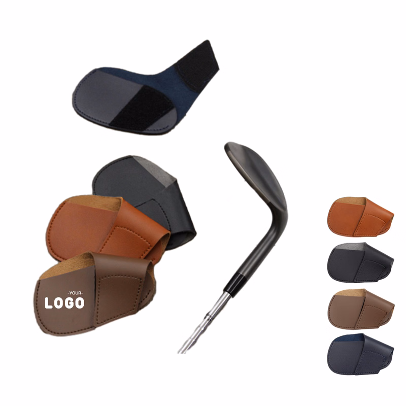 Golf Club Head Guard in PU Leather