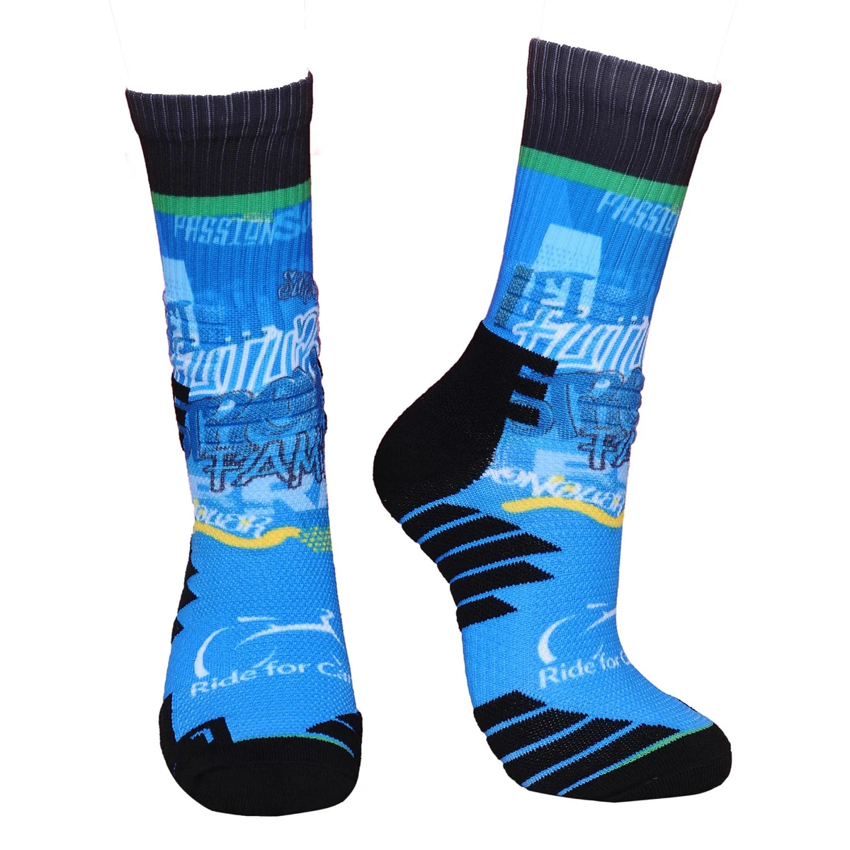 Basketball Crew 360 digital print socks w/ full customization 1