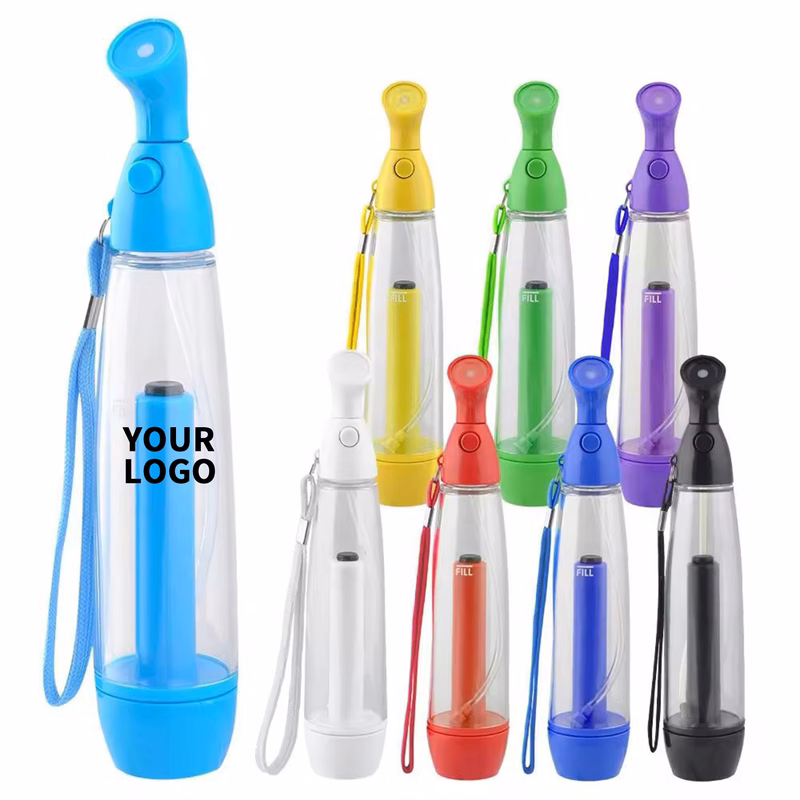 Three Ounce Portable Facial Hydration Sprayer Plastic Bottle 2" x 8.1"