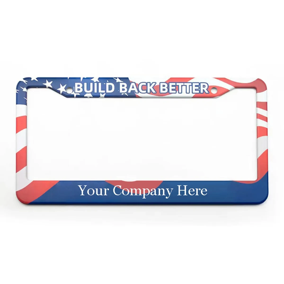 Full Color ABS Plastic License Plate Frame 1