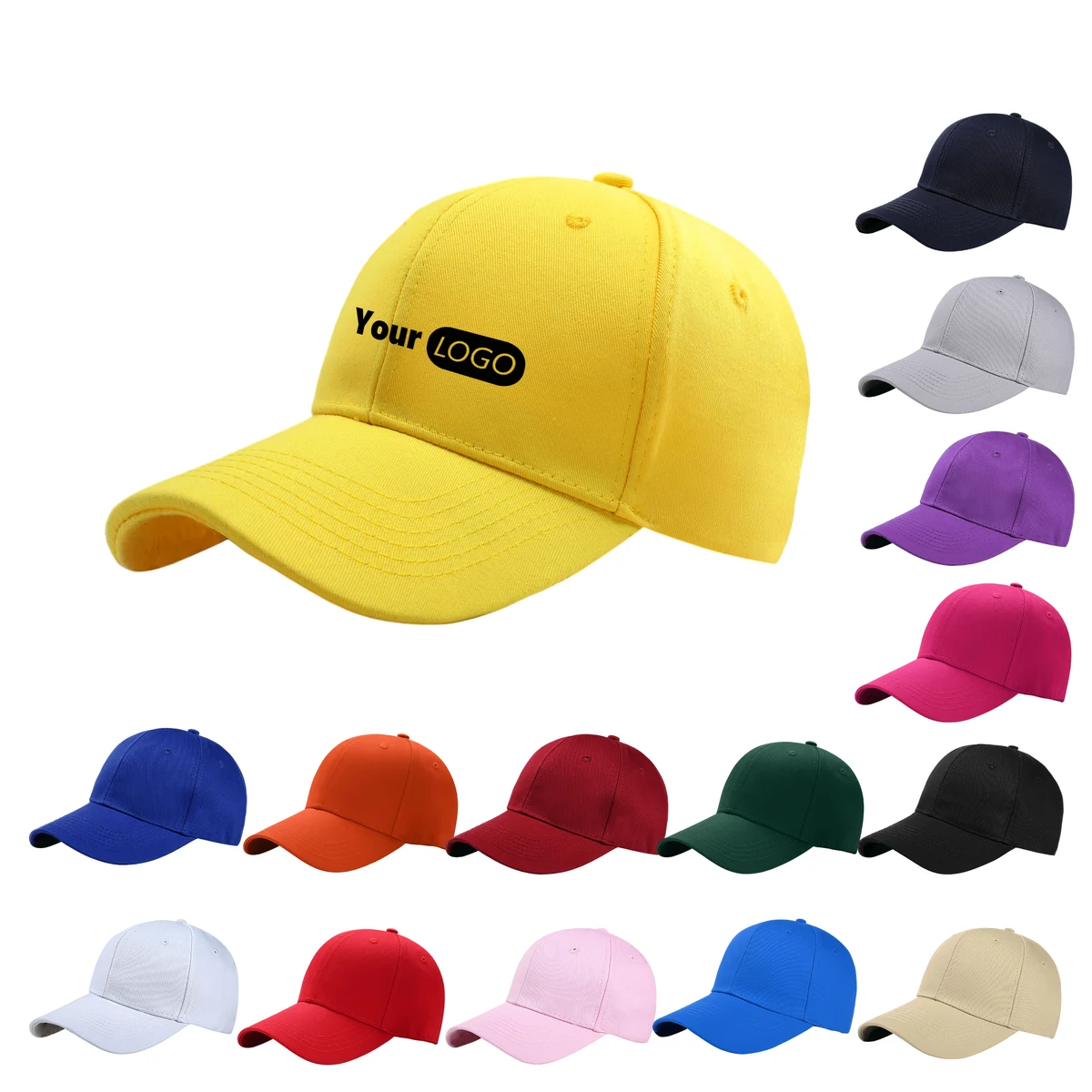 Soft Cotton Baseball Cap 1