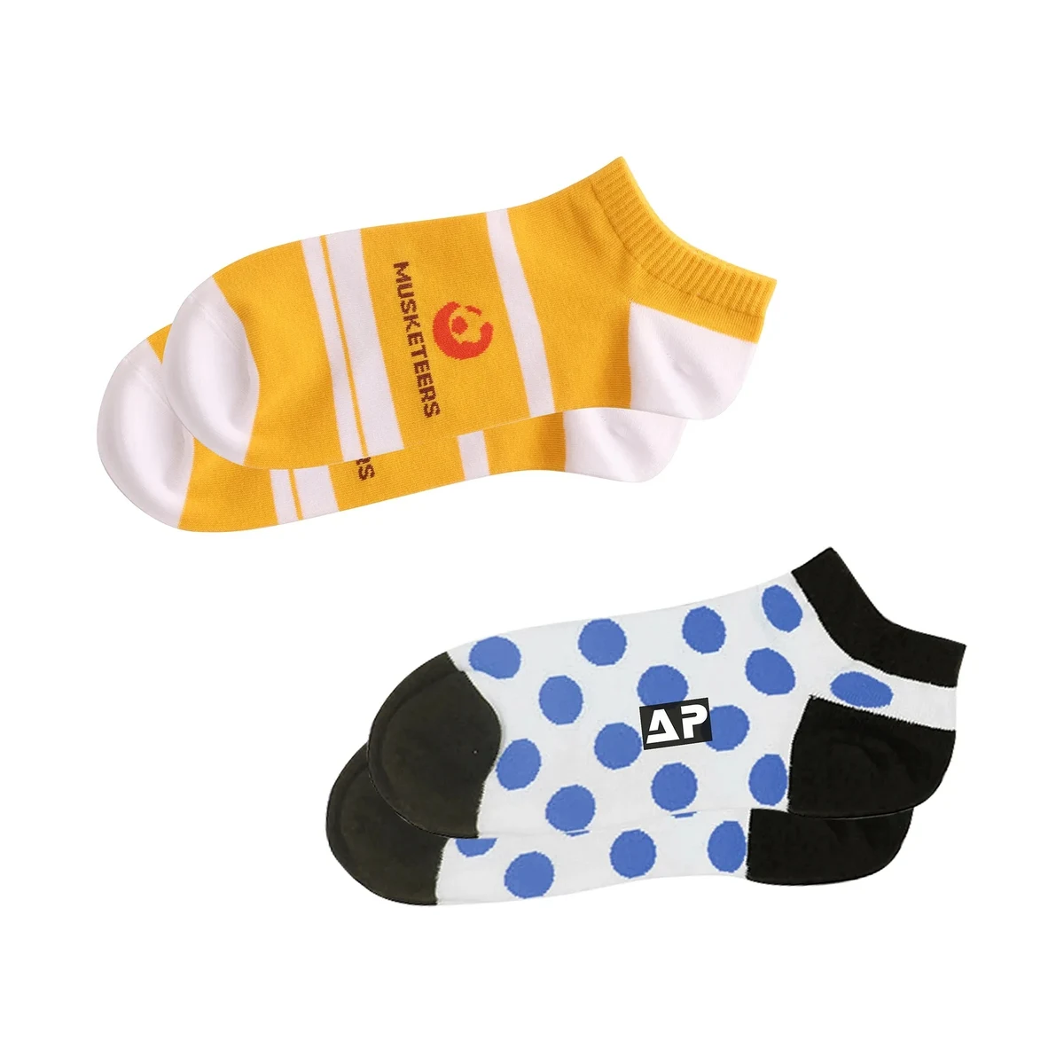 Low Cut Custom Pattern Socks 1