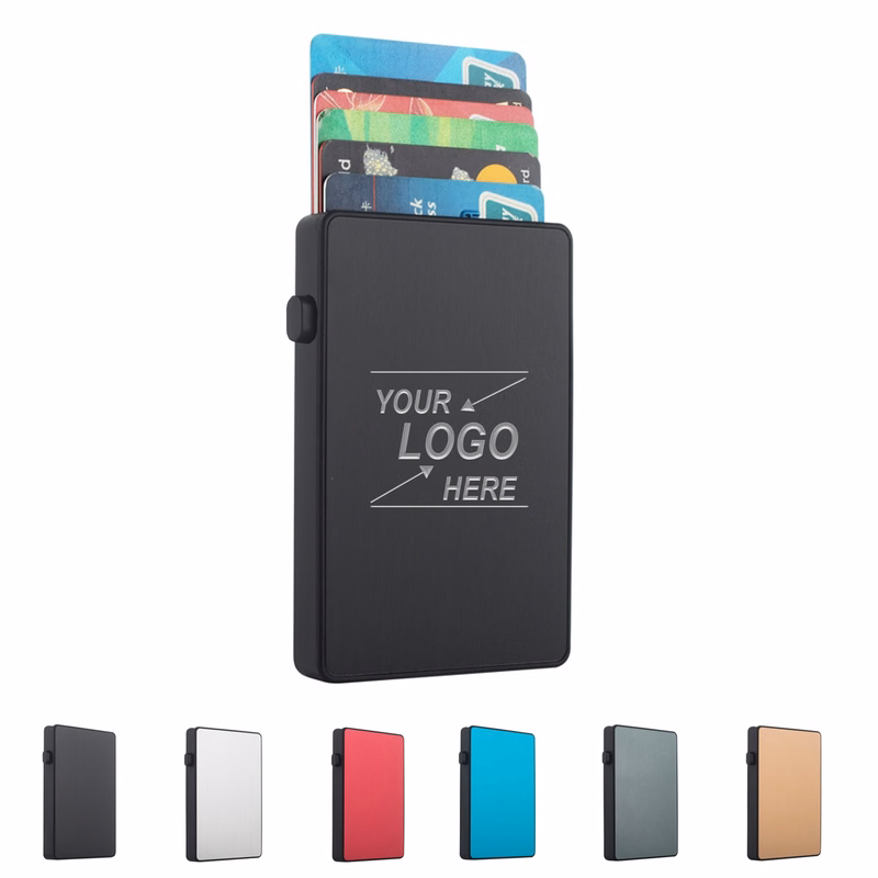 Pop-up Slim Credit Card Holder for 5-6 Cards