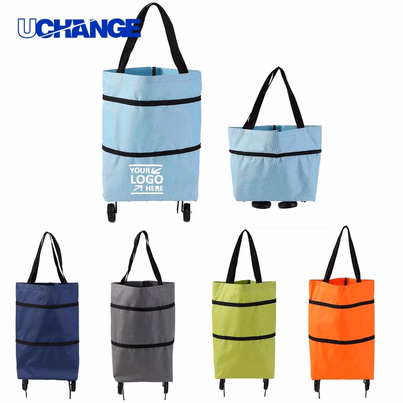 Foldable Overnight Weekender Bag with Wheels