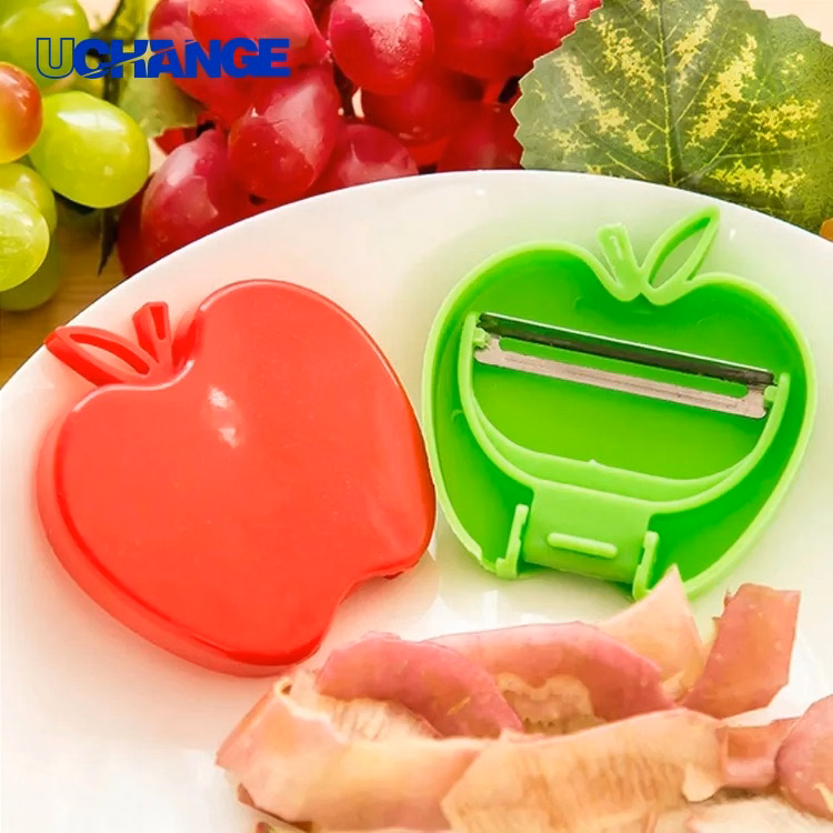 Apple Shape Fruit Peeler Fun Kitchen Tool