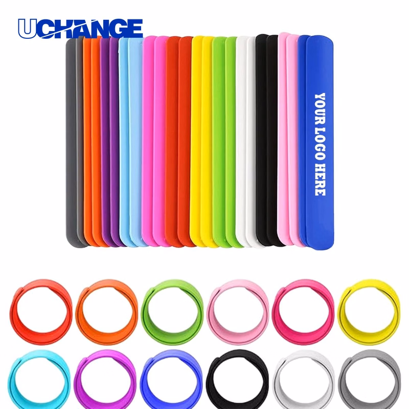 Colorful Silicone Slap Bracelet