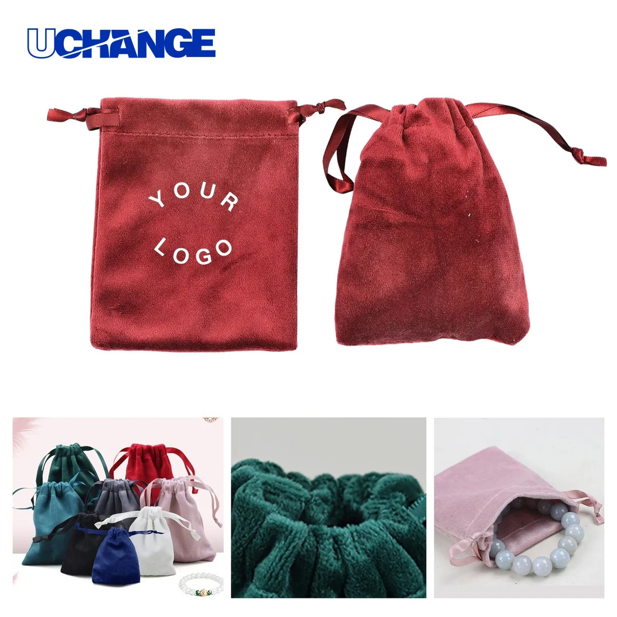 Satin Drawstring Bag for Jewelry and Accessories Pouch 1