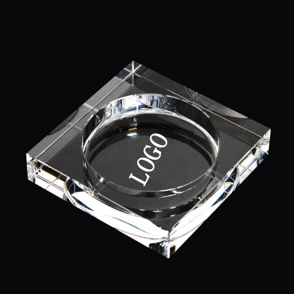High Quality Crystal Square Ashtray